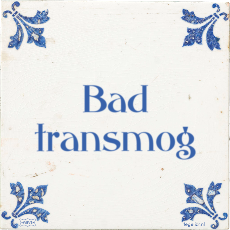 Bad transmog - Online tegeltjes bakken