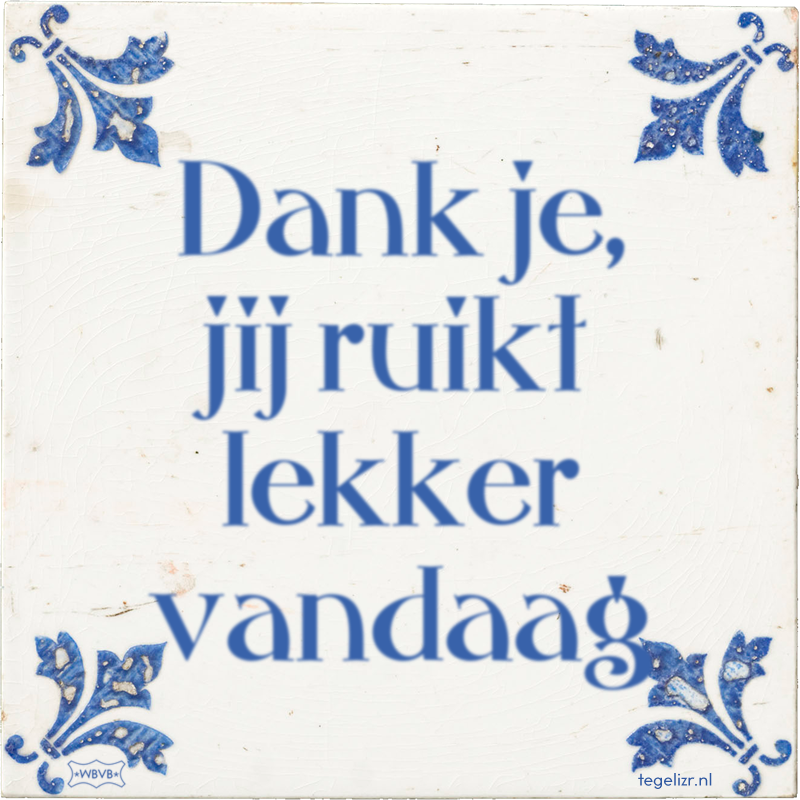  - Online tegeltjes bakken