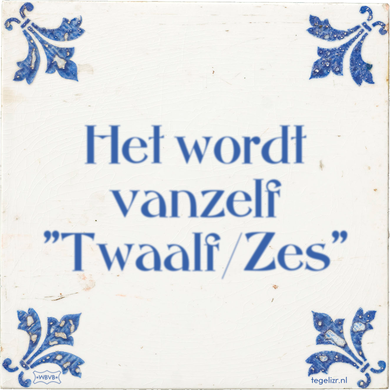 Het wordt vanzelf 