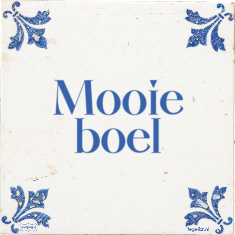 Mooie boel - Online tegeltjes bakken