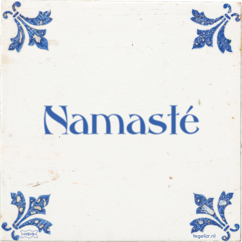 Namasté - Online tegeltjes bakken