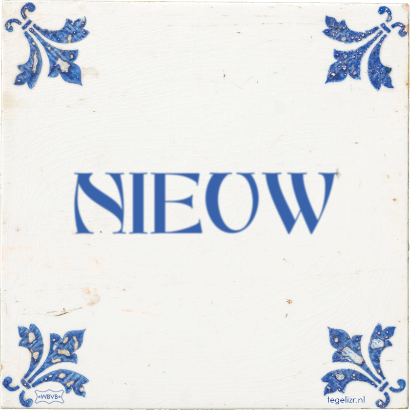 NIEUW - Online tegeltjes bakken