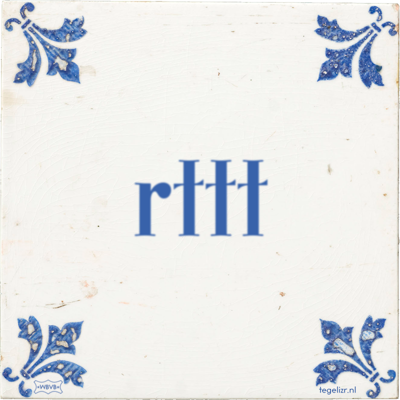 rttt - Online tegeltjes bakken