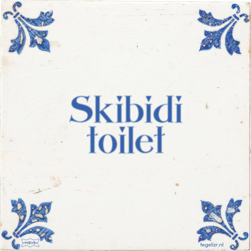 Skibidi toilet - Online tegeltjes bakken