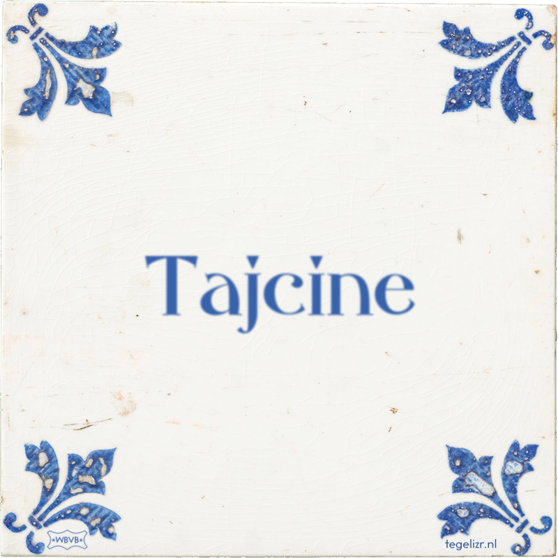 Tajcine - Online tegeltjes bakken