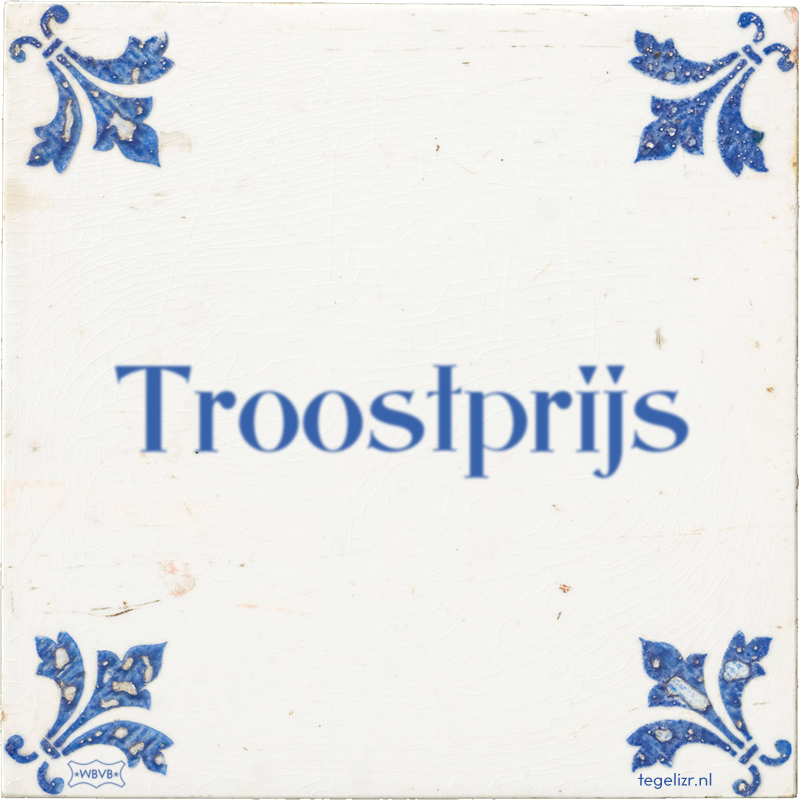 Troostprijs - Online tegeltjes bakken