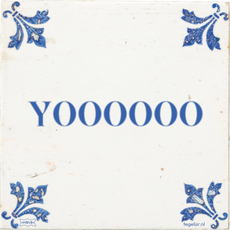 YOOOOOO - Online tegeltjes bakken