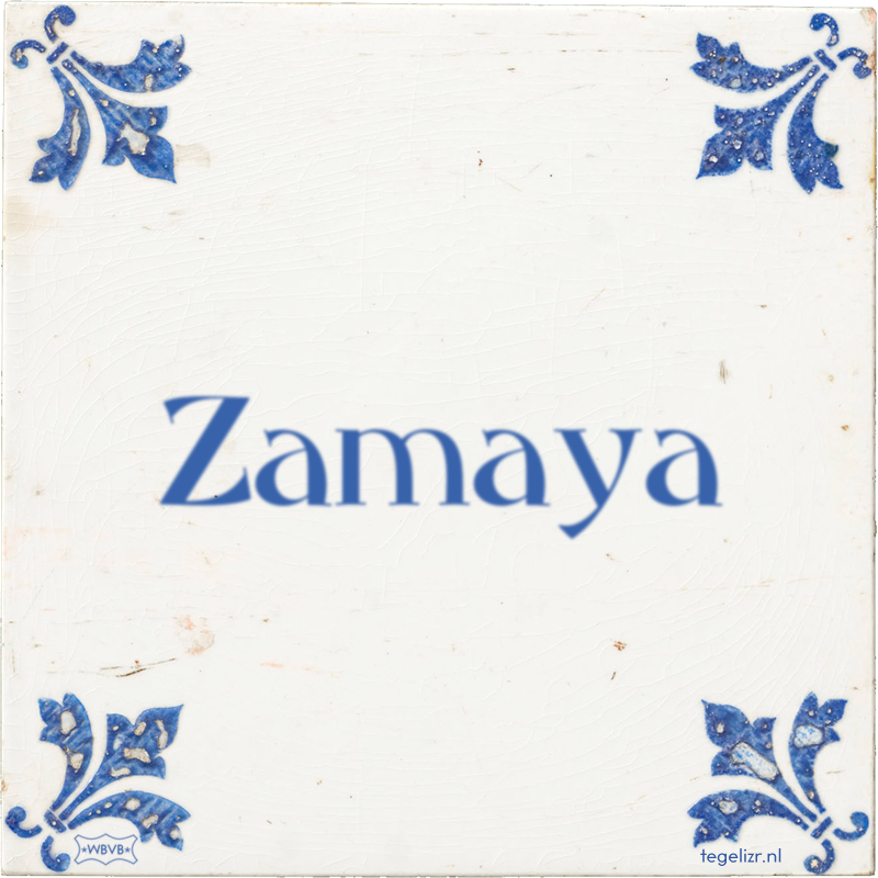 Zamaya - Online tegeltjes bakken