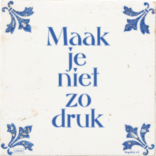Maak je niet zo druk - 9 keer bekeken