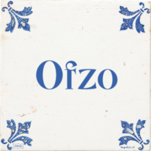 Ofzo - 8 keer bekeken