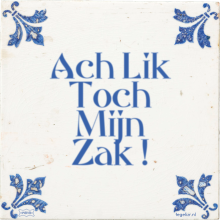 Ach Lik Toch Mijn Zak ! - 5 keer bekeken