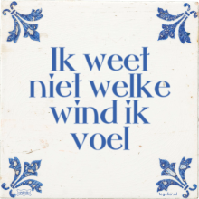 Ik weet niet welke wind ik voel - 30 keer bekeken