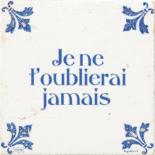 Je ne t'oublierai jamais - 3 keer bekeken