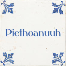 Piethoanuuh - 22 keer bekeken