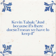 Kevin Tabak: 