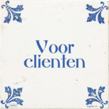 Voor clienten - 1 keer bekeken