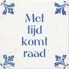 Met tijd komt raad - 4 keer bekeken