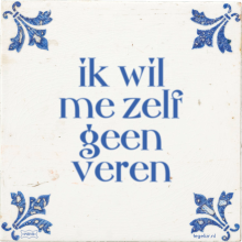 ik wil me zelf geen veren - 6 keer bekeken