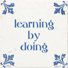learning by doing - 11 keer bekeken