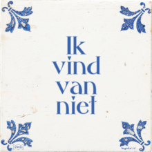 Ik vind van niet - 10 keer bekeken