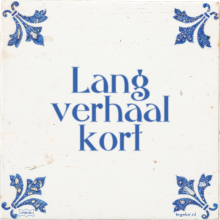 Lang verhaal kort - 4 keer bekeken