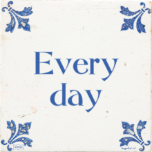 Every day - 7 keer bekeken