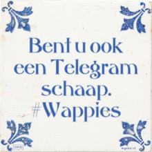 Bent u ook een Telegram schaap. #Wappies - 8 keer bekeken