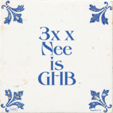 3x x Nee is GHB - 4 keer bekeken