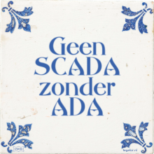 Geen SCADA zonder ADA - 1 keer bekeken