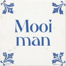 Mooi man - 50 keer bekeken