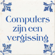 Computers zijn een vergissing - 2 keer bekeken