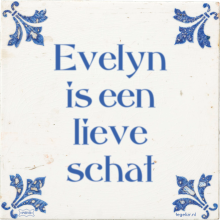 Evelyn is een lieve schat - 2 keer bekeken