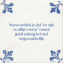 Soms ontdek je dat 'we zijn er altijd voor je' vooral geldt zolang het niet ongemakkelijk - 4 keer bekeken