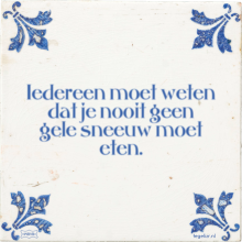 Iedereen moet weten dat je nooit geen gele sneeuw moet eten. - 21 keer bekeken