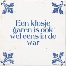 Een klosje garen is ook wel eens in de war - 10 keer bekeken