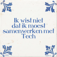 Ik wist niet dat ik moest samenwerken met Tech - 5 keer bekeken