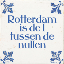 Rotterdam is de 1 tussen de nullen - 4 keer bekeken