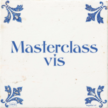 Masterclass vis - 3 keer bekeken