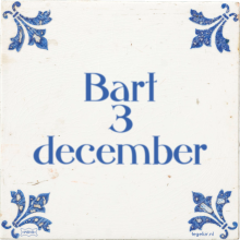 Bart 3 december - 1 keer bekeken