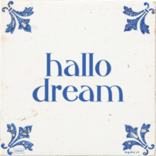 hallo dream - 5 keer bekeken