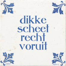 dikke scheet recht voruit - 6 keer bekeken