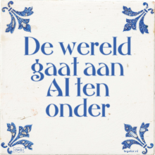 De wereld gaat aan AI ten onder - 2 keer bekeken