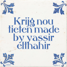 Krijg nou tieten made by yassir elthahir - 38 keer bekeken