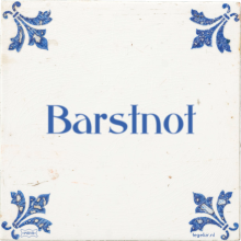 Barstnot - 8 keer bekeken