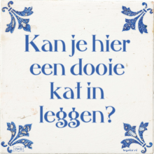 Kan je hier een dooie kat in leggen? - 3 keer bekeken