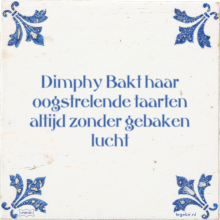 Dimphy Bakt haar oogstrelende taarten altijd zonder gebaken lucht - 27 keer bekeken