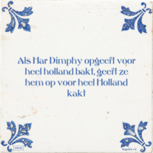 Als Har Dimphy opgeeft voor heel holland bakt, geeft ze hem op voor heel Holland kakt - 38 keer bekeken