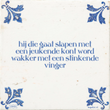 hij die gaat slapen met een jeukende kont word wakker met een stinkende vinger - 48 keer bekeken