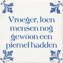 Vroeger, toen mensen nog gewoon een piemel hadden - 2 keer bekeken