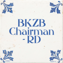 BKZB Chairman - RD - 2 keer bekeken